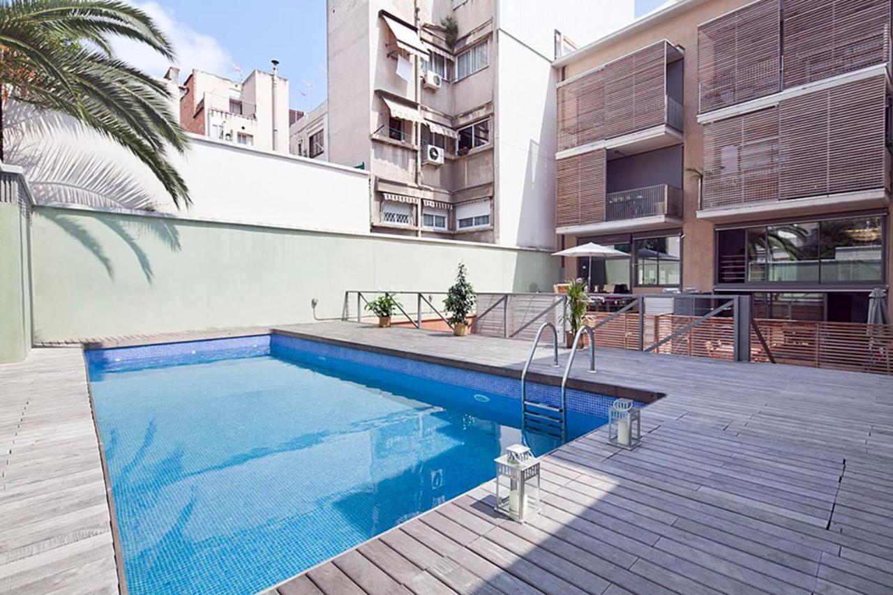 Apartment Barcelona Rentals - Gracia Pool Apartments Center Exterior photo